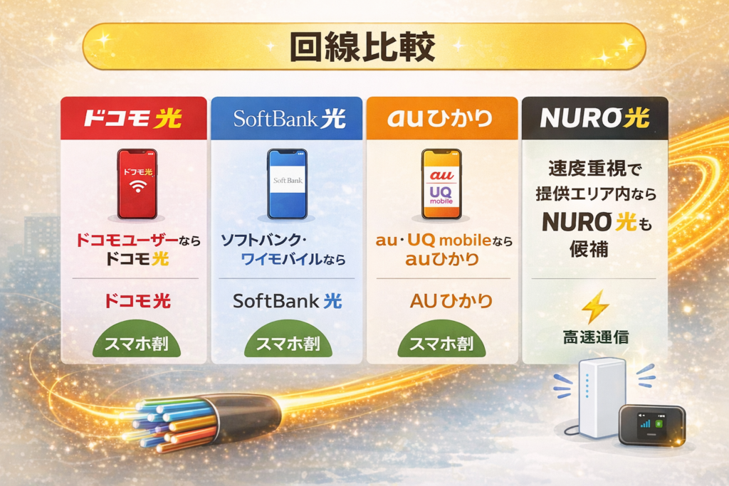 光回線とホームルーターの比較