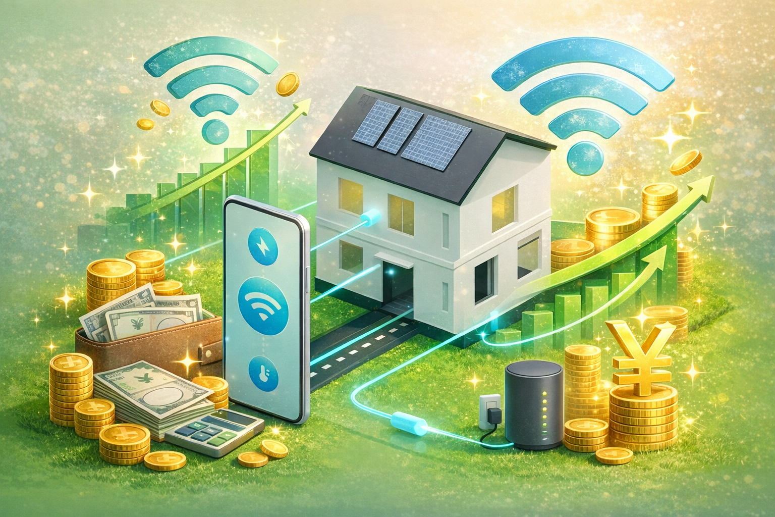 WiFiを安く使うイメージ